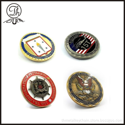 Custom military engraved coins for sale